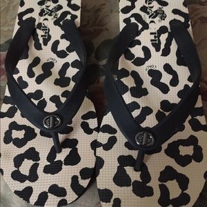 Coach wedge Flip Flops